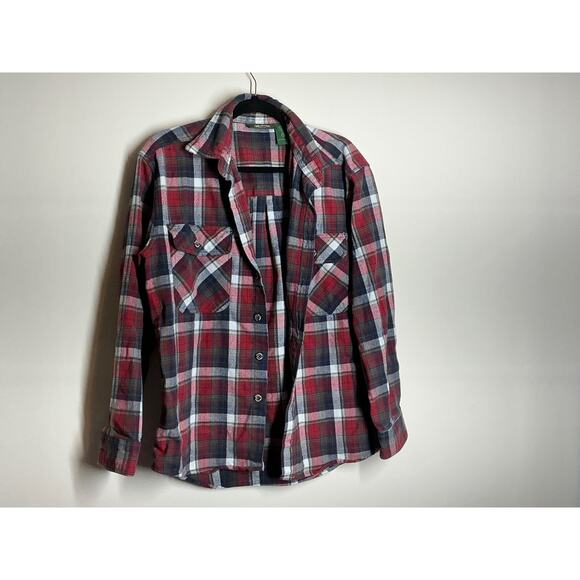 Stillwater Supply Men’s Shirt size M Flannel Button Up Long Sleeve Plaid Cotton - Picture 1 of 7